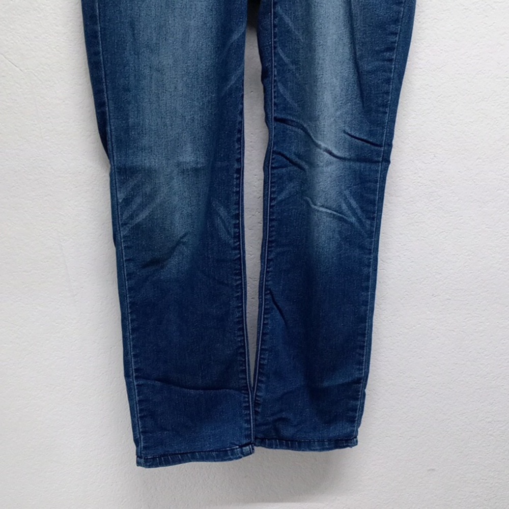 Democracy "Ab"Solution Blue Low Rise Straight Leg Jeans - Picture 3 of 6